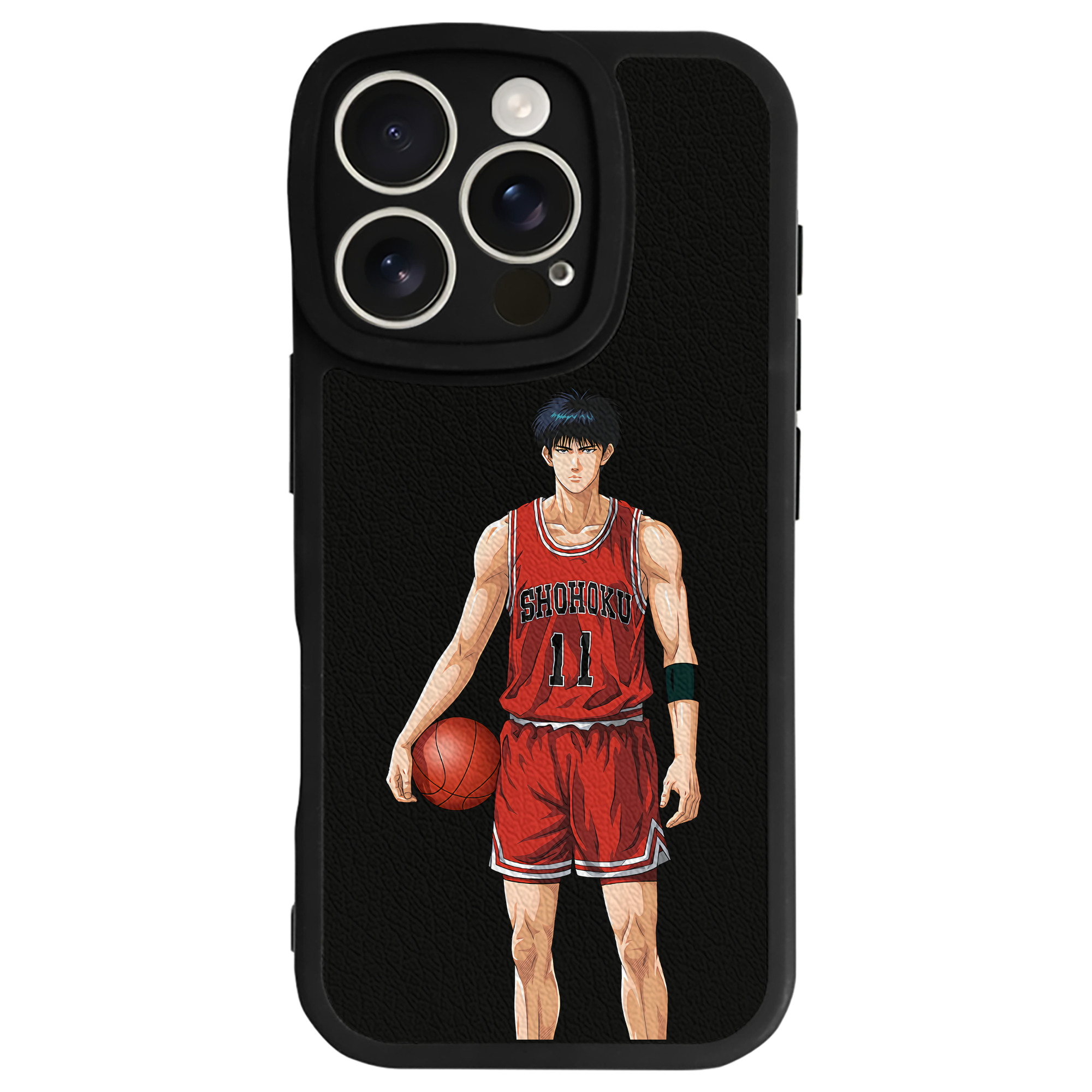 （画像用） SLAM DUNK／スラムダンク 【iPhone 16シリーズ対応】シリコンスマホケース（レザー調） 材質：シリコン